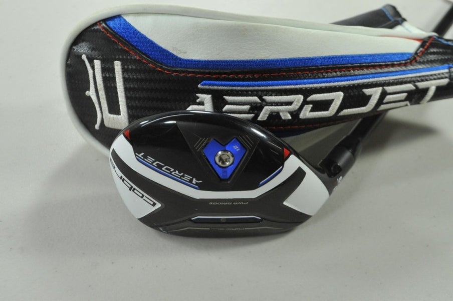 LEFT HANDED Cobra Aerojet 3-19* Hybrid Regular Flex KBS PGI 75g Graphite #198311