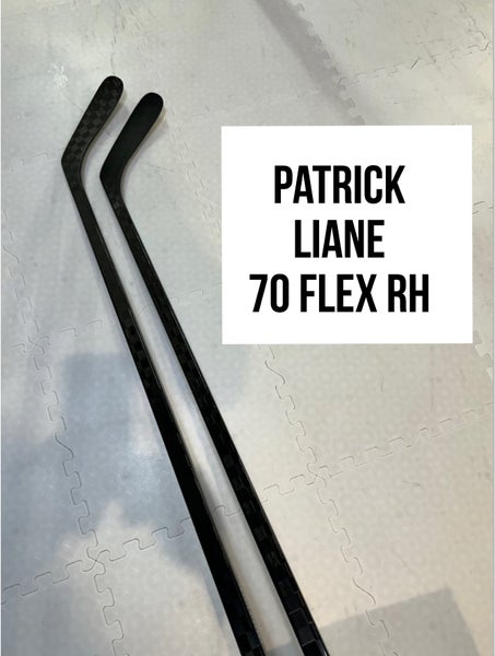 Senior(2x)Right Liane 70 Flex Toe Pattern ProBlackStock™ Unbranded Pro Stock Hockey Sticks