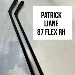 Senior(2x)Right Liane 87 Flex Toe Pattern ProBlackStock™ Unbranded Pro Stock Hockey Sticks
