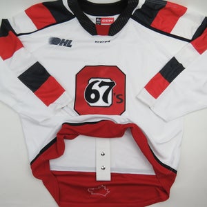 Ottawa 67's Authentic OHL CHL Game Jersey Hockey Size 56 CCM Pro Stock Sample