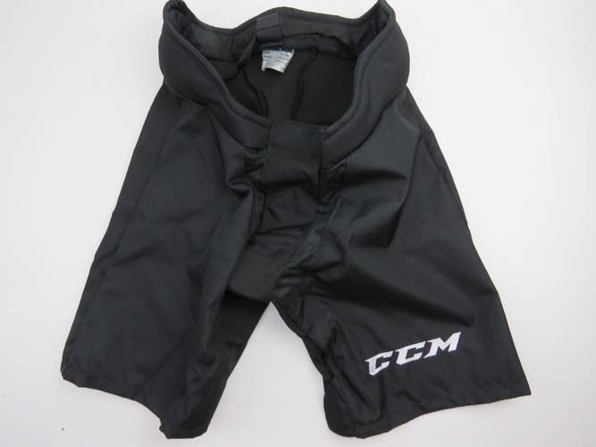 CCM Pro Stock OHL CHL QMJHL Hockey Player Girdle Pant Shell 9K Large Black