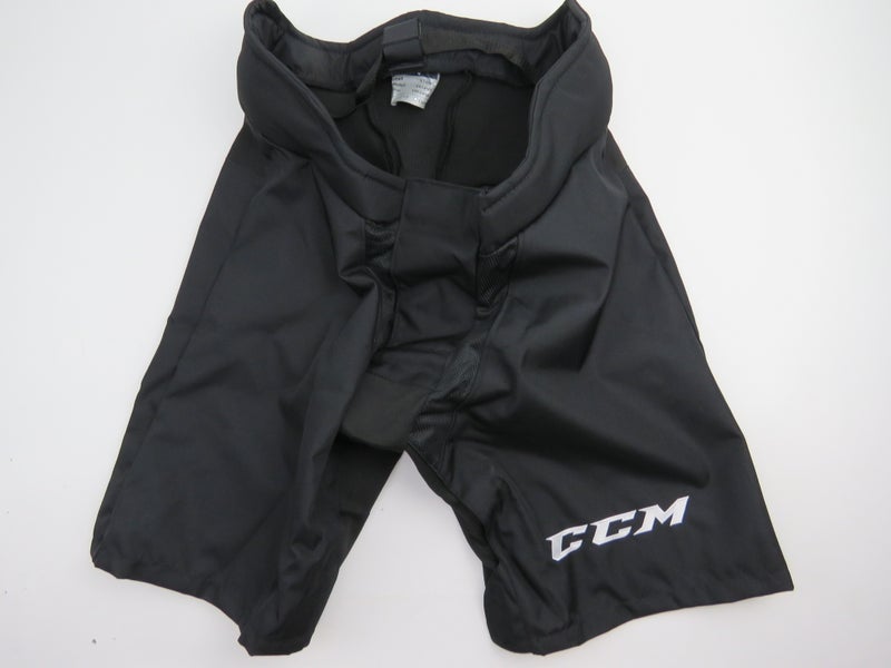 CCM Pro Stock OHL CHL QMJHL Hockey Player Girdle Pant Shell 9K Large Black