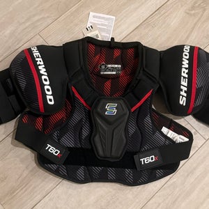 NEW Sherwood T60X Hockey Player Shoulder Pads