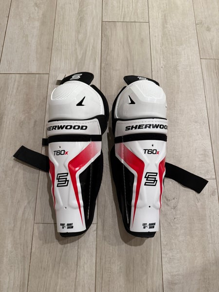 NEW Sherwood T60X Hockey Player Shin Pads