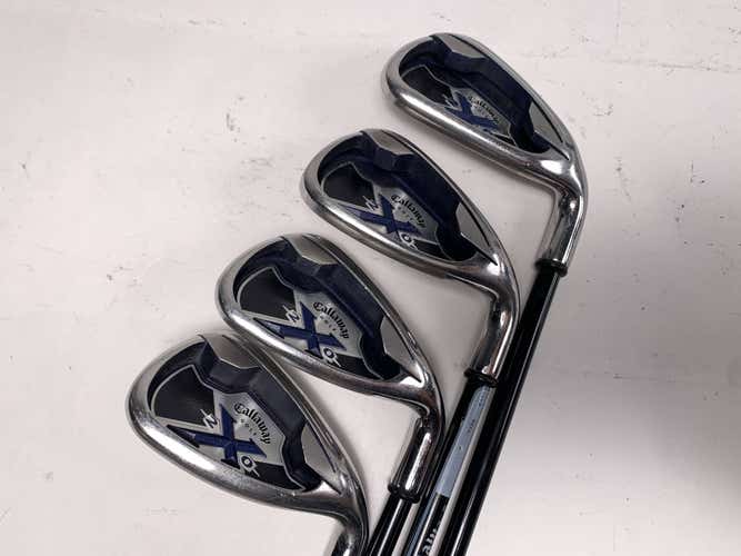 Callaway X-20 Iron Set 7-PW 75g Senior Graphite Mens RH