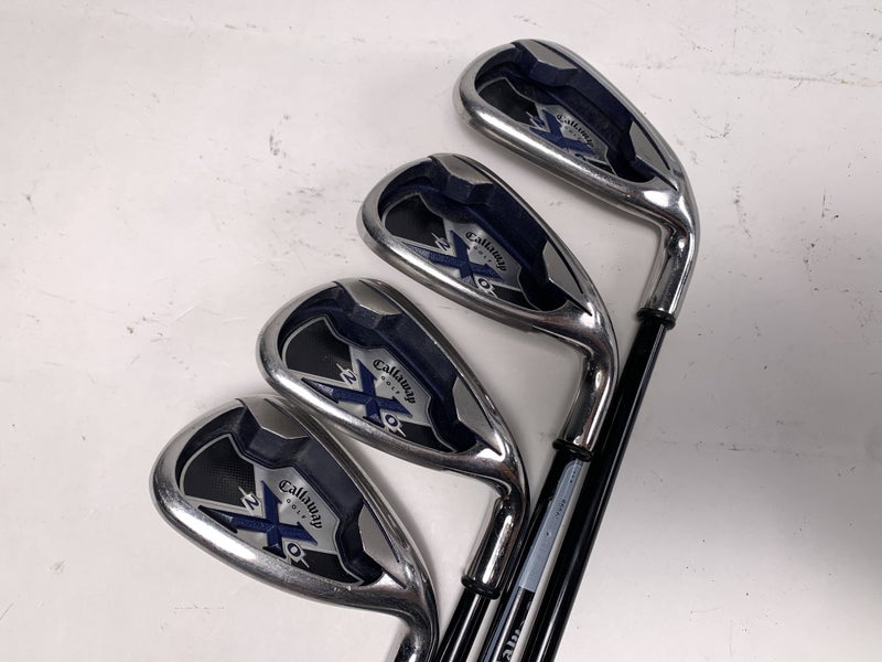 Callaway X-20 Iron Set 7-PW 75g Senior Graphite Mens RH