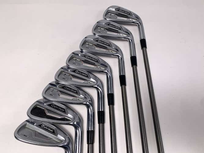 TaylorMade RSi 2 Iron Set 4-PW+GW AeroTech SteelFiber i95 Stiff Graphite Mens RH