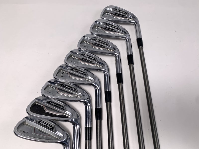 TaylorMade RSi 2 Iron Set 4-PW+GW AeroTech SteelFiber i95 Stiff Graphite Mens RH