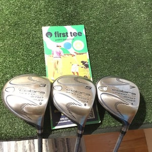King Cobra Ladies Speed LD Offset M/ST Woods Set 45g Bassara Graphite (3W,5W,7W)