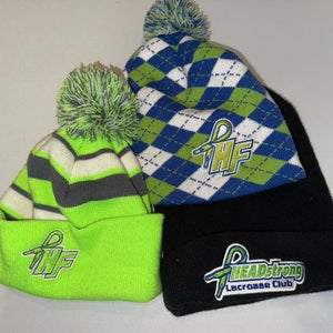 3 HEADstrong Nike Winter Hats Foundation Lacrosse Club