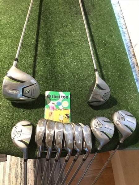 Wilson Ladies ProStaff Deep CG Full Set (D, 3W, 5W, 7W, 5H,6-PW-SW) Graphite