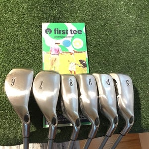 Callaway Ladies 2008 Big Bertha Irons Set (6-PW-SW) 55g W-Flex Graphite Shafts