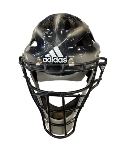 Used Adidas CATCHERS HELMET Catchers Helmet w/Mask Black One Size 11613-S000163914