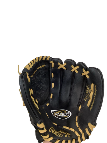 Used Rawlings PLAYER SERIES BB/SB Glove RH Throw Black 11 1/2" 11613-S000163906
