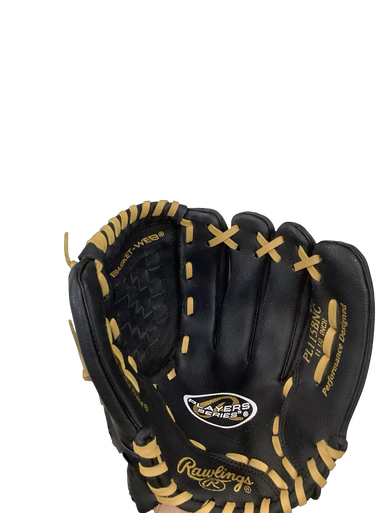 Used Rawlings PLAYER SERIES BB/SB Glove RH Throw Black 11 1/2" 11613-S000163906