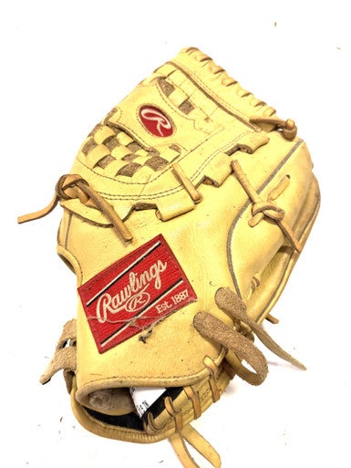 Used Rawlings GG ELITE BB/SB Glove RH Throw Tan 12 1/2" 11860-S000294407