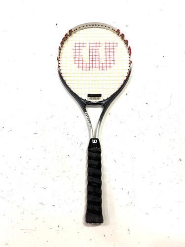 Used Wilson IMPACT Adult Tennis Racquet Grey 4 1/2" 11860-S000294421