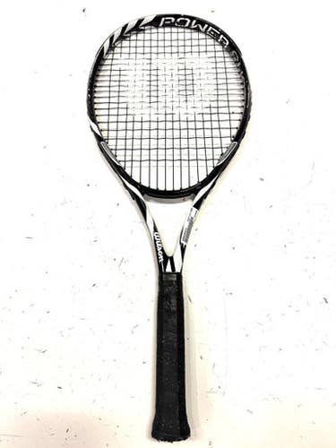 Used Wilson HYPERION 1.0 Adult Tennis Racquet Black 4 1/2" 11860-S000294412