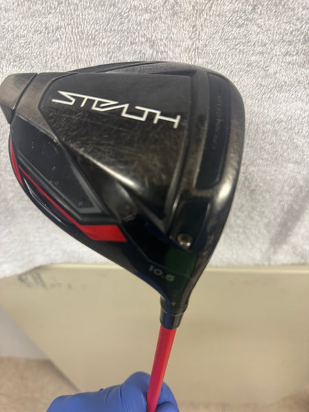 TaylorMade Stealth Driver 10.5  Stiff Flex Graphite Right Handed