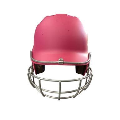 Used Adidas BATTING HELMET W/ MASK Batting Helmet w/Mask Pink One Size 11760-S000078895