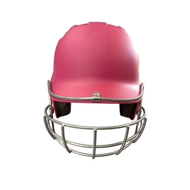 Used Adidas BATTING HELMET W/ MASK Batting Helmet w/Mask Pink One Size 11760-S000078895