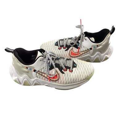 Used Nike GIANNIS Basketball Shoes M White Youth 07.0 11760-S000078816