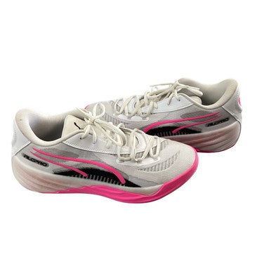 Used Puma NITRO Basketball Shoes M White Senior 10.5 11760-S000078814