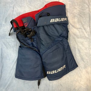 Blue Junior Medium Bauer vapor x800 lite Hockey Pants (Used)
