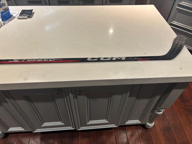 Left Handed CCM FT6, 65 Flex, P28 Curve Hockey Stick