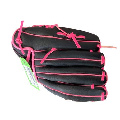 Used Franklin INFERNO 9 INCH RHT BB/SB Glove RH Throw Black 9" 11479-S000398863