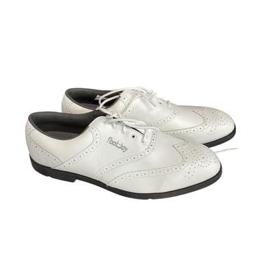 Used Foot Joy Mens Golf Shoes White Senior 13 11479-S000398858