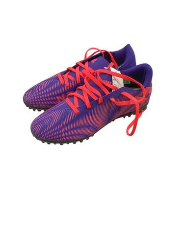 Used Adidas Soccer Indoor Shoes Purple Senior 5.5 11884-S000049013