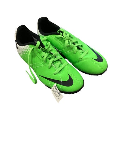 Used Nike Soccer Indoor Shoes Green Junior 04 11884-S000049012
