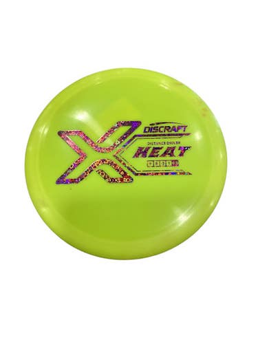 Used Discraft X HEAT Disc Golf Driver Yellow 11884-S000048953