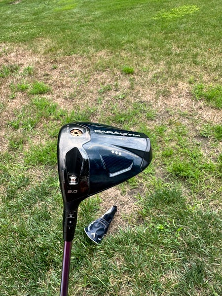 Men's 2023 Callaway Paradym Triple Diamond Left Hand Driver Stiff Flex 9 Loft (Used)