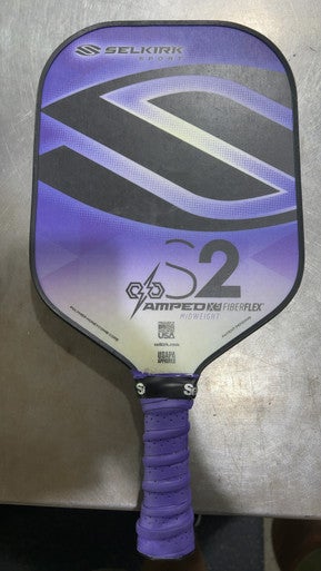 Used Selkirk S2 AMPED Pickleball Racquet Purple 11605-S000203322
