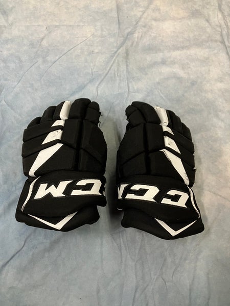 Black Senior CCM JetSpeed FT485 Gloves 13" (Used)