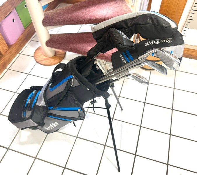 Top Edge Junior Clubs (Full Set) Right Handed 7 Pieces (Used)