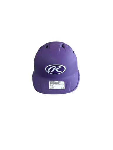 Used Rawlings Batting Helmet No Mask Purple LG 11833-S000164676