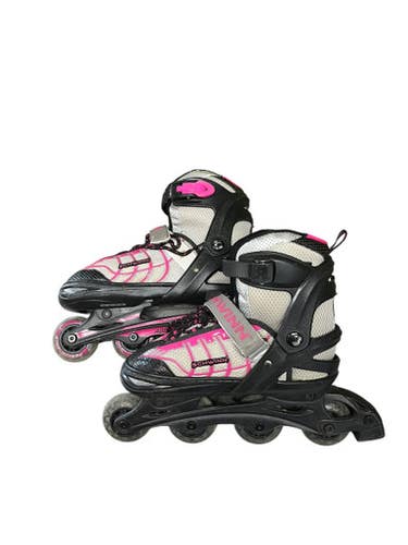 Used Schwinn ABEC 5 SZ 5-8 Junior Rec Fitness Skates Pink Adjustable 11833-S000164661