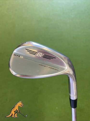 Used Titleist Vokey SM9 Tour Chrome 56.12* Sand Wedge BV Steel Wedge Flex