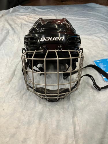Black Medium Bauer IMS 5.0 Helmet (New)