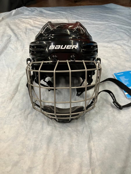 Black Medium Bauer IMS 5.0 Helmet (New)