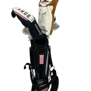 Used Taylormade Rory Kids 9-12 Girls RH Jr 7 Piece Golf Club Set 11692-S000138883