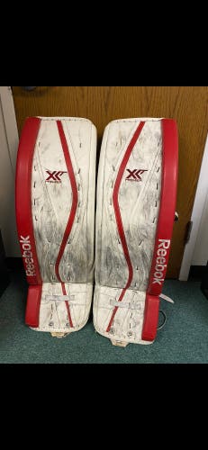 36"  Reebok Premier XLT Goalie Leg Pads (Used)
