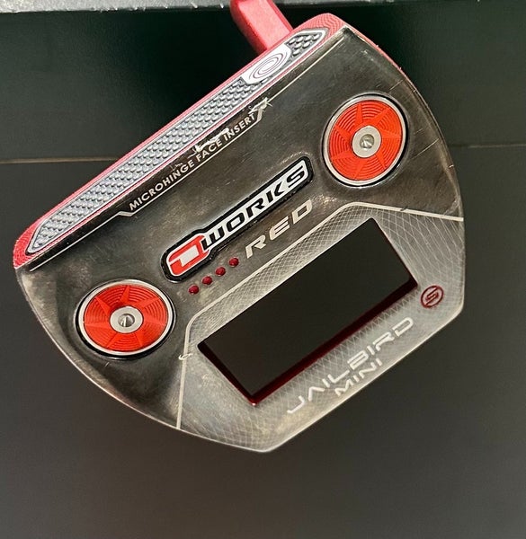 Odyssey O-Works Red Jailbird Mini Putter 35" RH Used