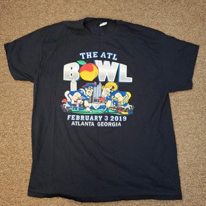 NE Patriots vs LA Rams Atlanta Super Bowl 53 T-Shirt Sz XL