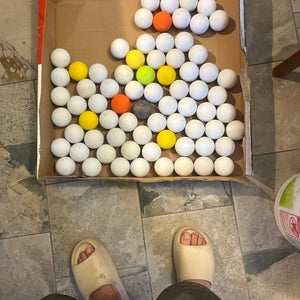 Lot Of 79 Used and New lacrosse balls(mixed)
