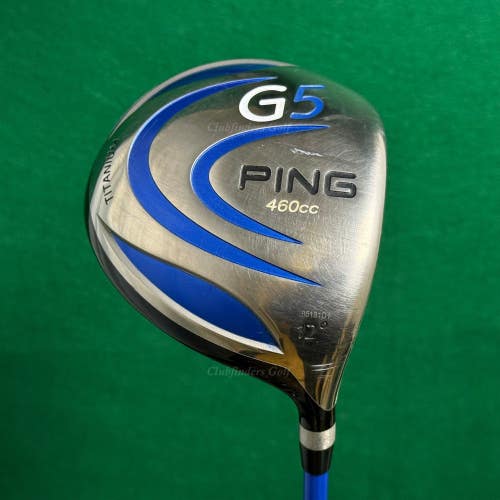 Ping G5 460cc Titanium 12 Driver Grafalloy ProLaunch Blue 65R Regular W/HC