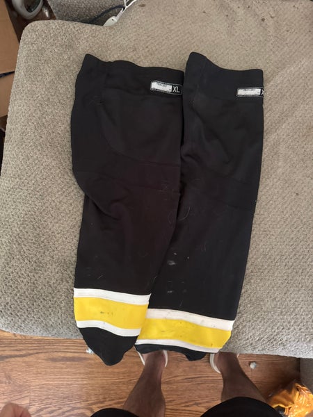 Providence Bruins Black XL Senior Reebok Reebok Edge Socks Pro Stock (Used)